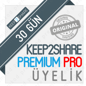Keep2Share Premium Pro 30 Gün