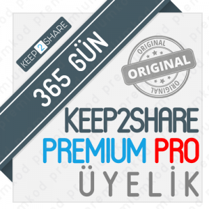Keep2Share Premium Pro 365 Gün